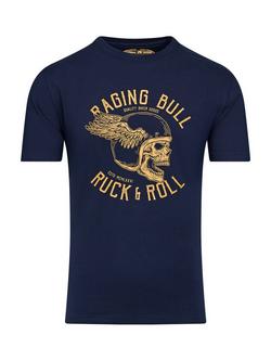 Raging Bull Ruck & Roll T-Shirt, Navy - view 2, Navy