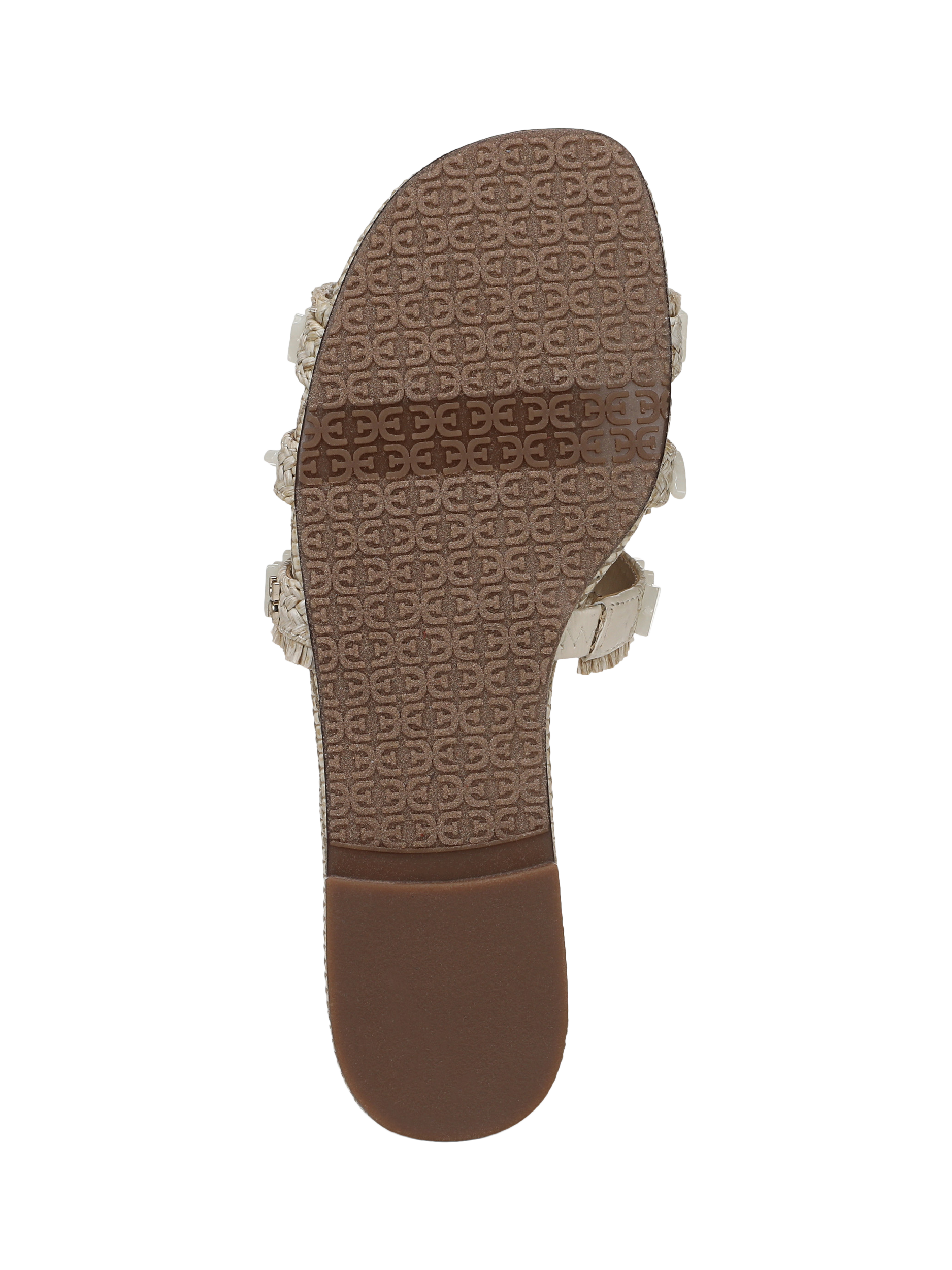 Product image 6 of 6, which shows Sam Edelman Bay Stone Woven Bead Slider Sandals, Neutral, 3