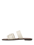Sam Edelman Gabi Leather Slider Sandals, Modern Ivory