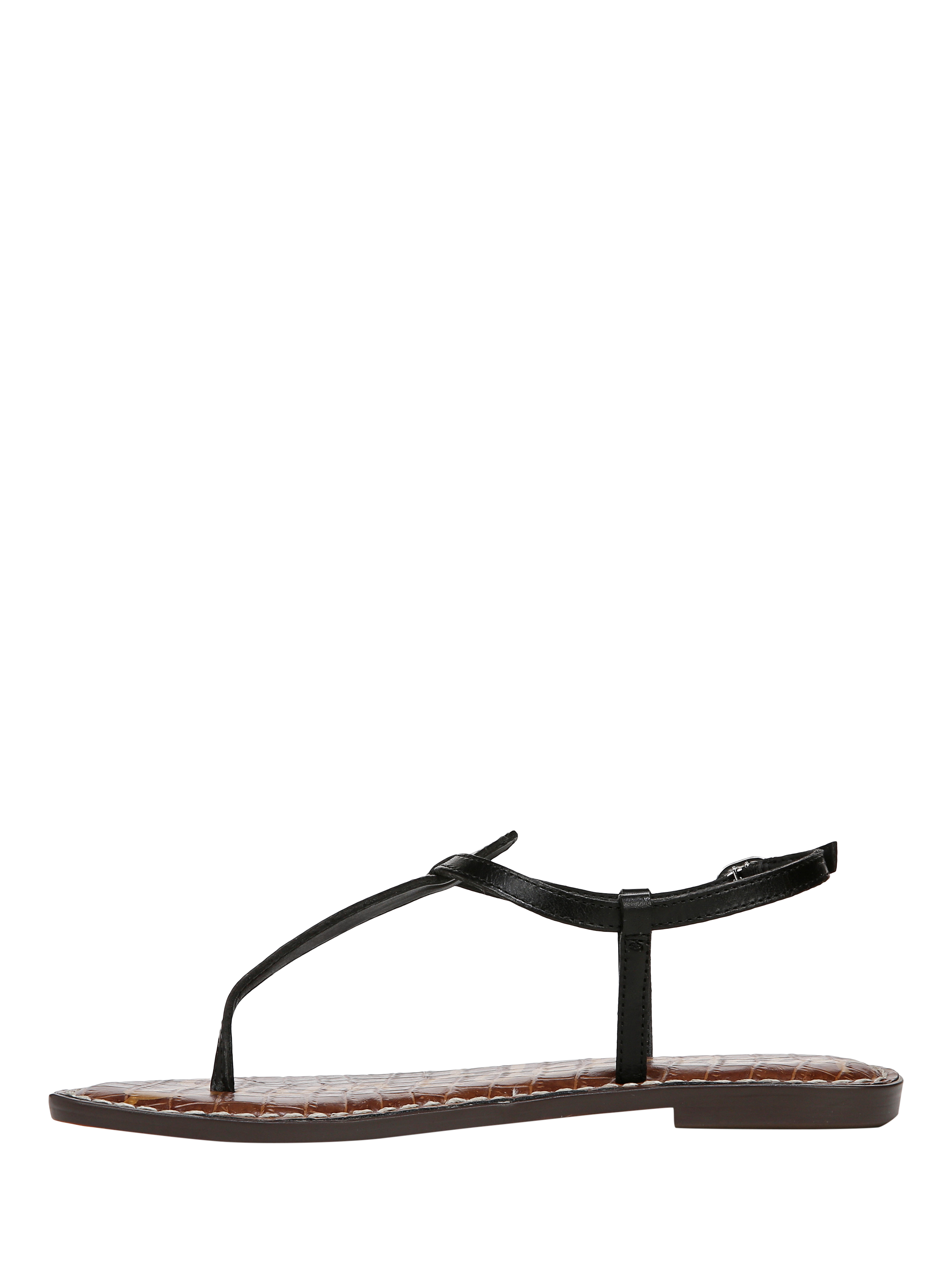 Product image 2 of 6, which shows Sam Edelman Gigi Thong Sandal, Black, 3