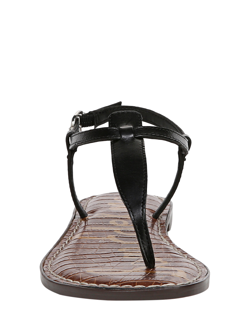 Product image 4 of 6, which shows Sam Edelman Gigi Thong Sandal, Black, 3