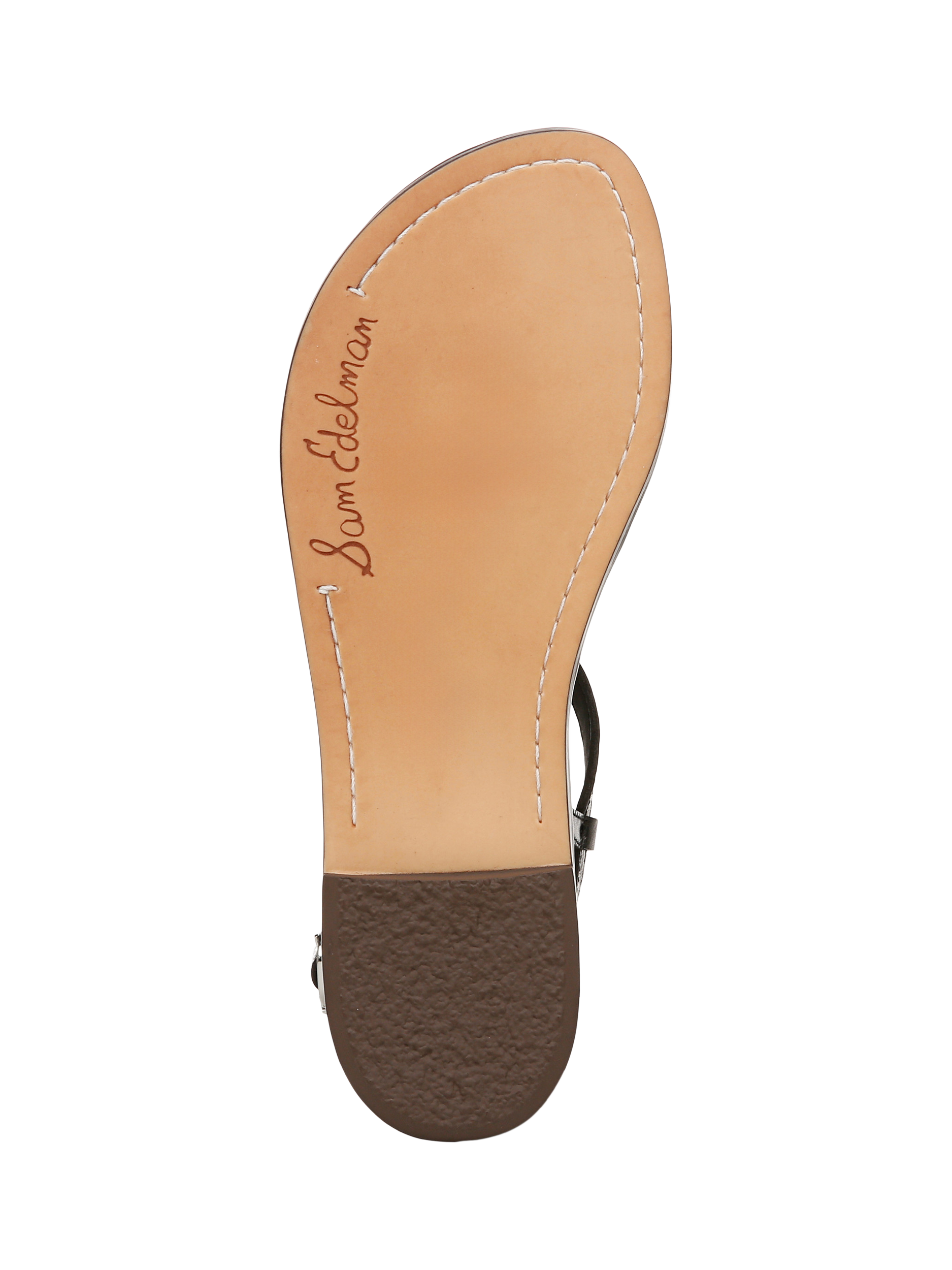 Product image 6 of 6, which shows Sam Edelman Gigi Thong Sandal, Black, 3