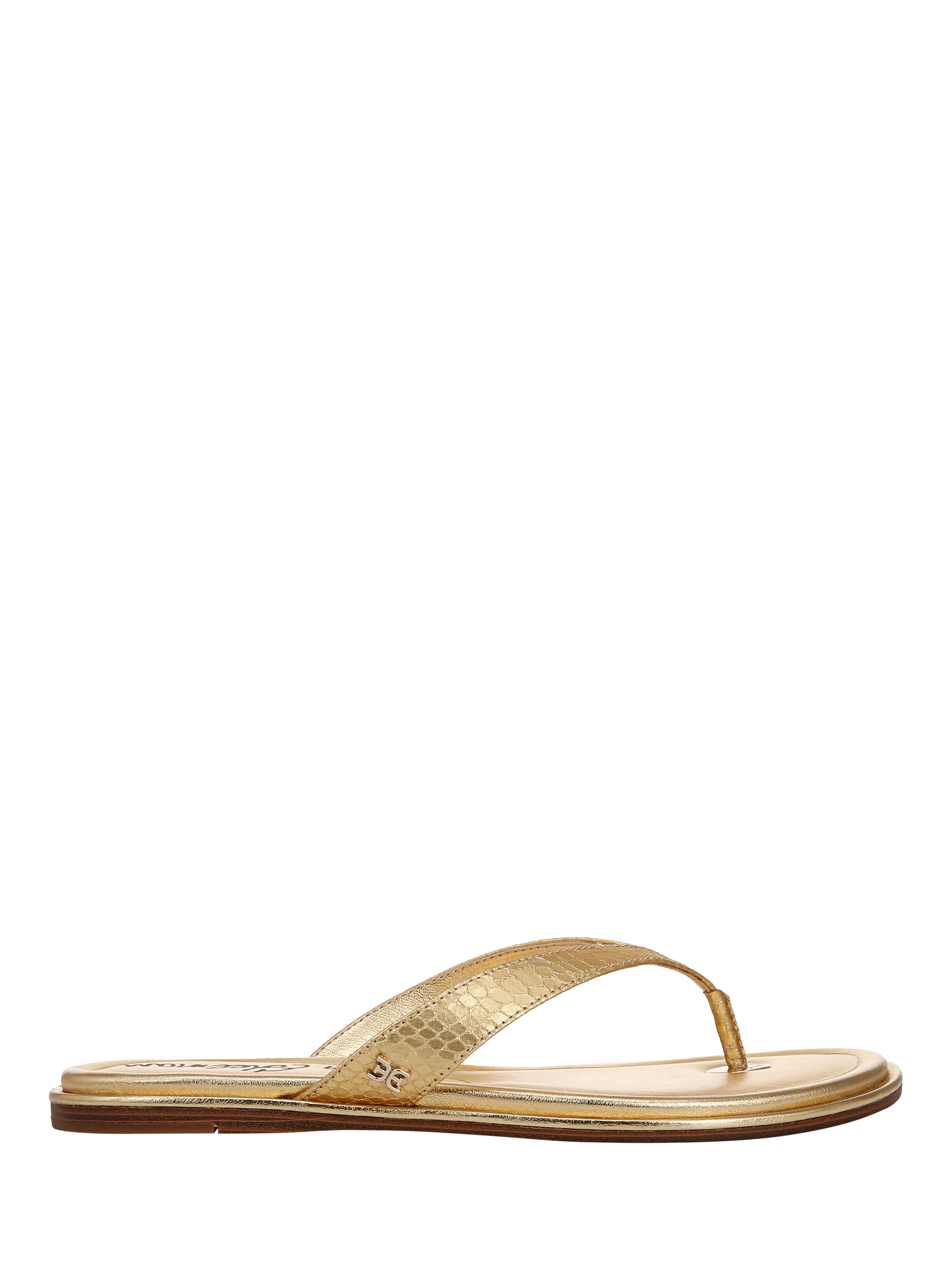 Sam Edelman Remi Leather Toe Post Sandals, Gold