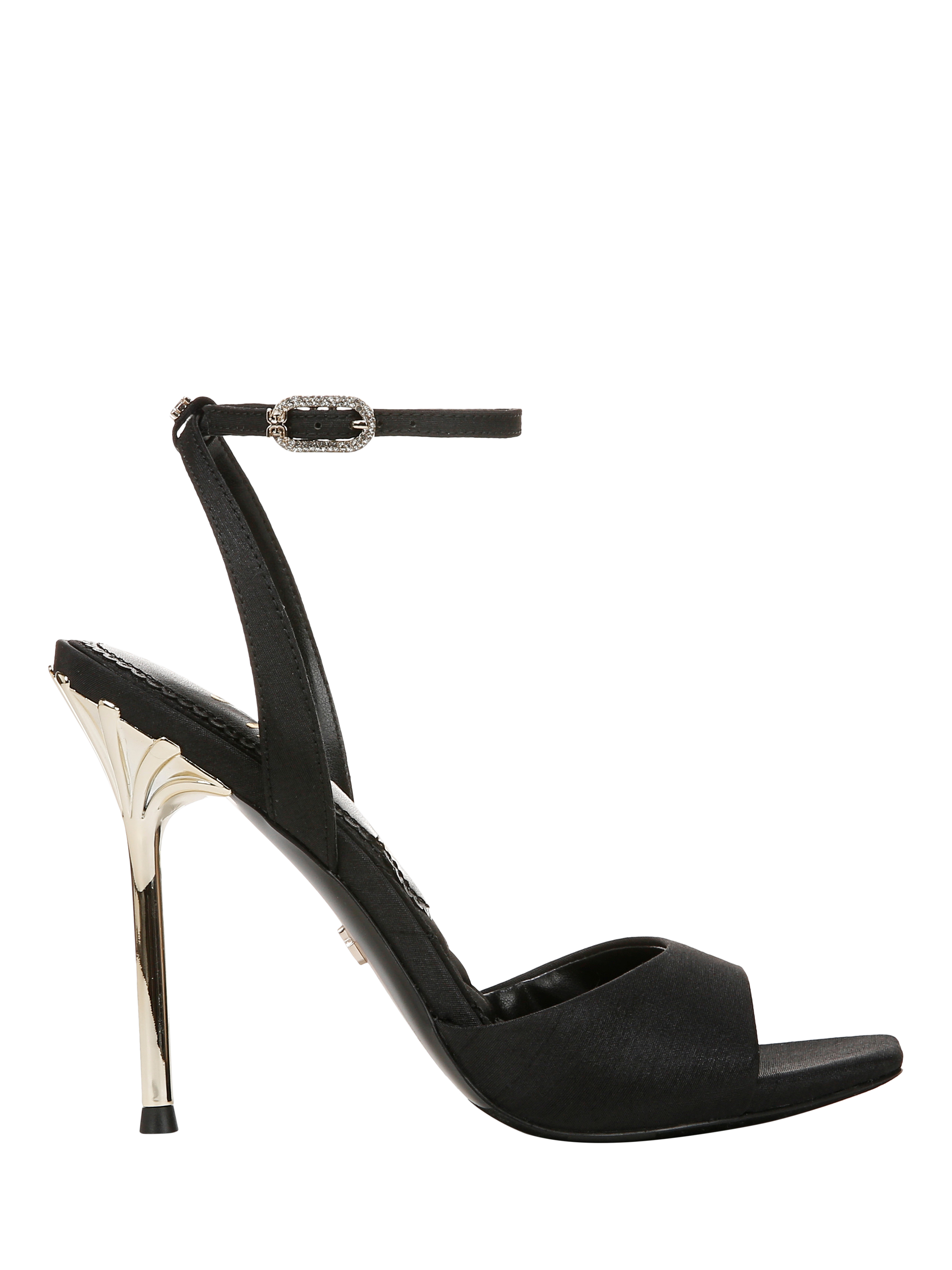 Product image 1 of 6, which shows Sam Edelman Lilian Stiletto Heel Sandals, Black, 3