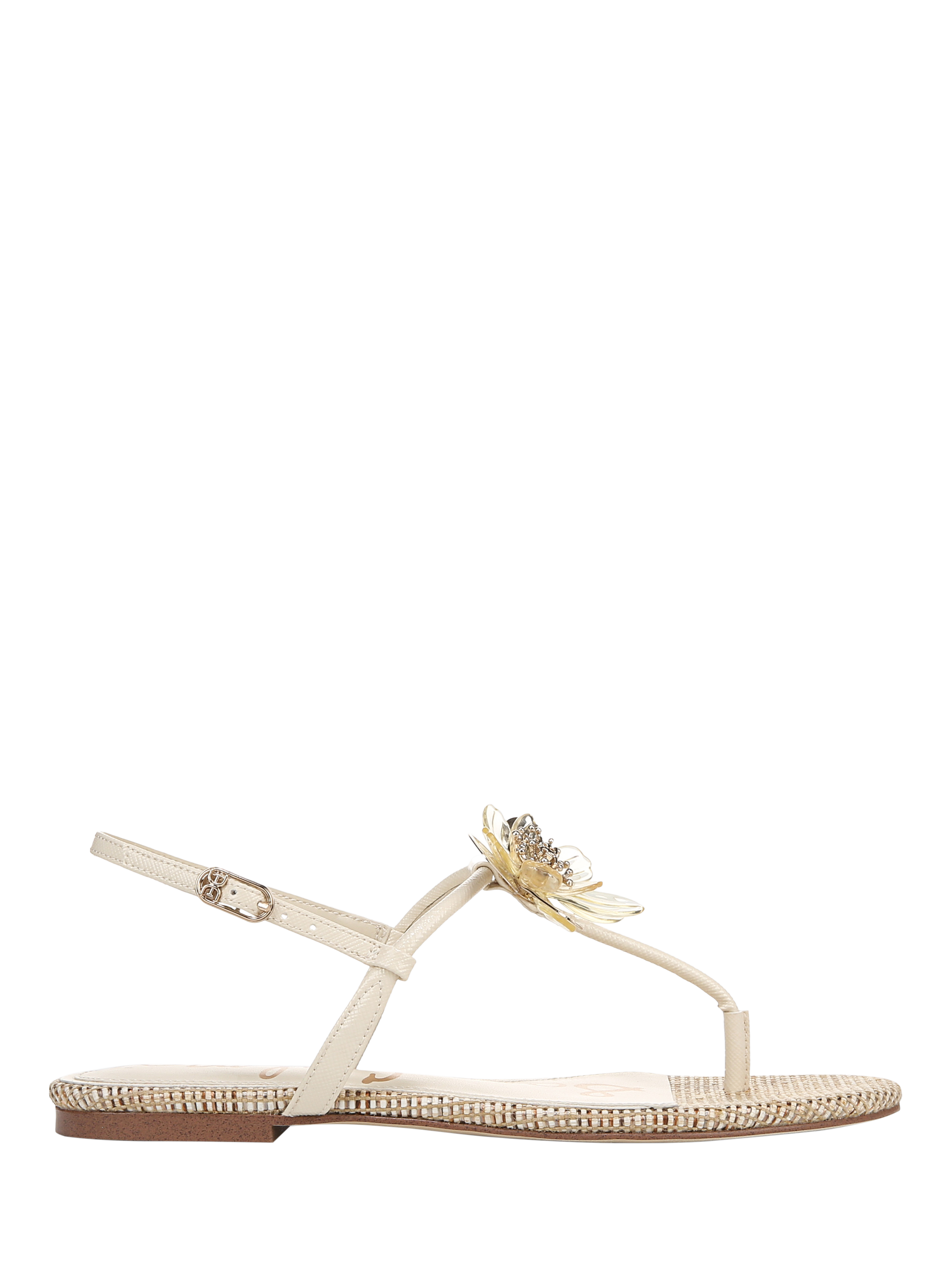Product image 1 of 6, which shows Sam Edelman Eden Thong Sandals, Modern Ivory, 3