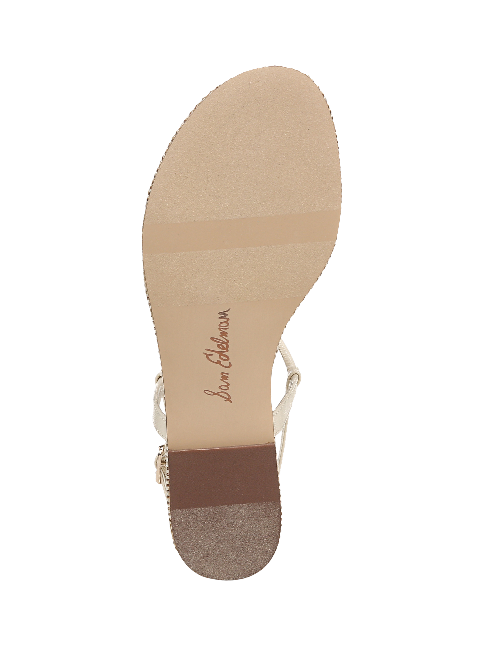 Product image 6 of 6, which shows Sam Edelman Eden Thong Sandals, Modern Ivory, 3