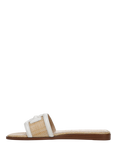 Sam Edelman Irina Slider Sandals, Bright White/Neutral