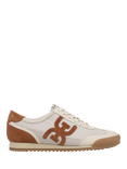 Sam Edelman Ivey Leather Blend Lace Up Trainers