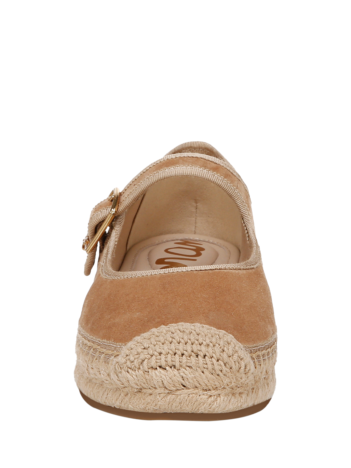 Product image 4 of 6, which shows Sam Edelman Mackie Mary Jane Ballerina Pumps, Cyprus Tan, 3