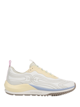 Sam Edelman Miles Lace-Up Performance Trainers, White/Yellow Multi
