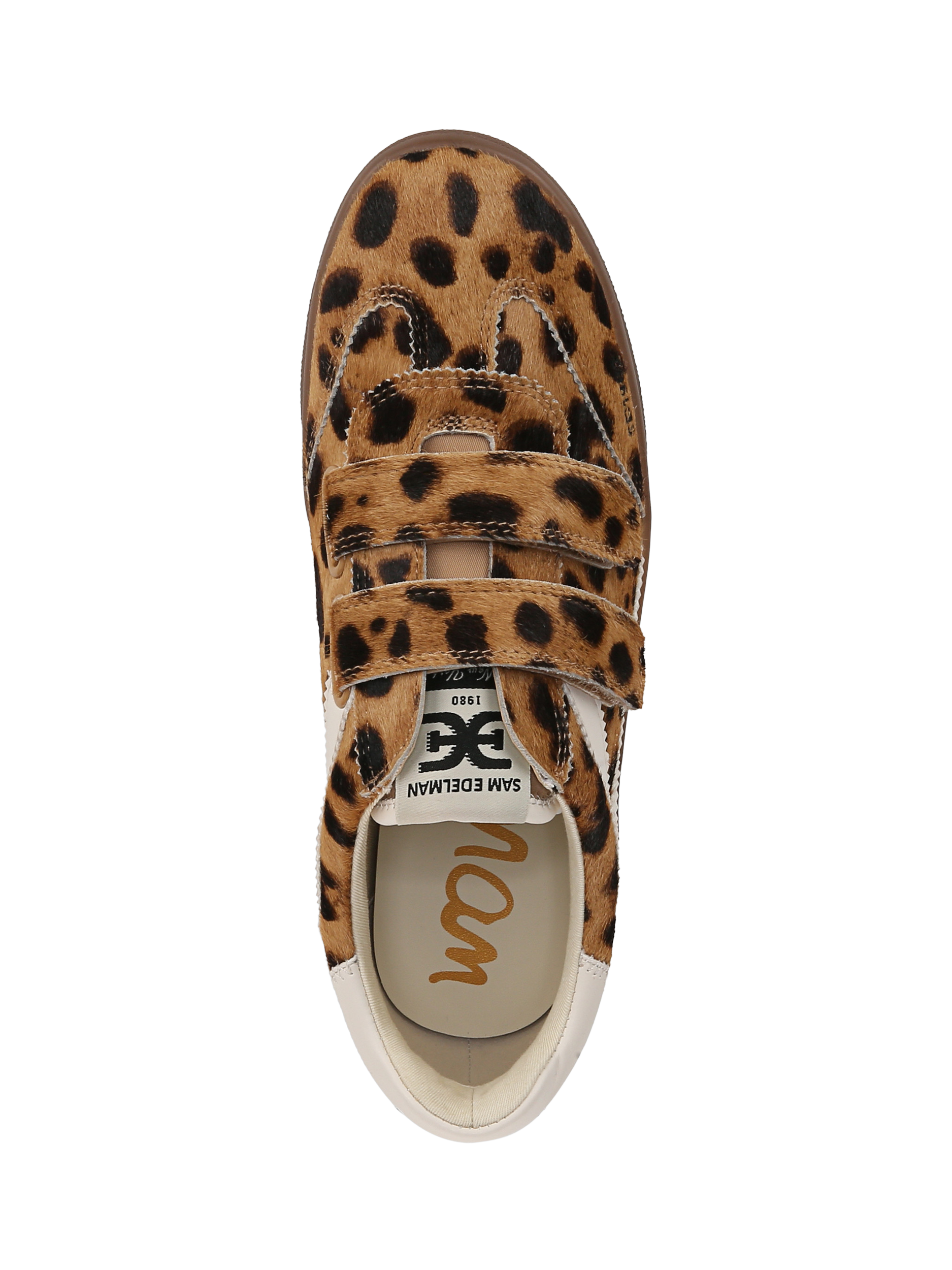 Product image 3 of 6, which shows Sam Edelman Talia Animal Trainers, Brown Multi, 3