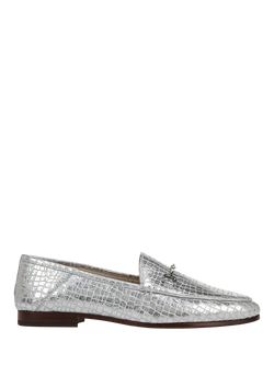 Sam Edelman Loraine Leather Loafers, Silver