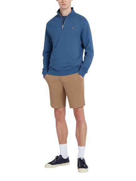 Farah Hawk Twill Shorts, Beige, Beige