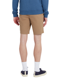 Farah Hawk Twill Shorts, Beige - view 2, Beige