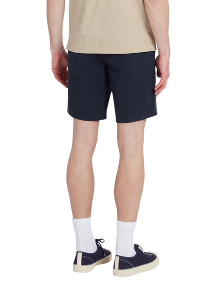 Farah Hawk Twill Shorts, True Navy - view 2, True Navy