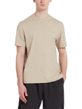 Farah Danny T-Shirt, Hazelnut Marl