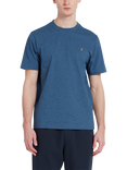Farah Danny T-Shirt, Cold Metal Marl