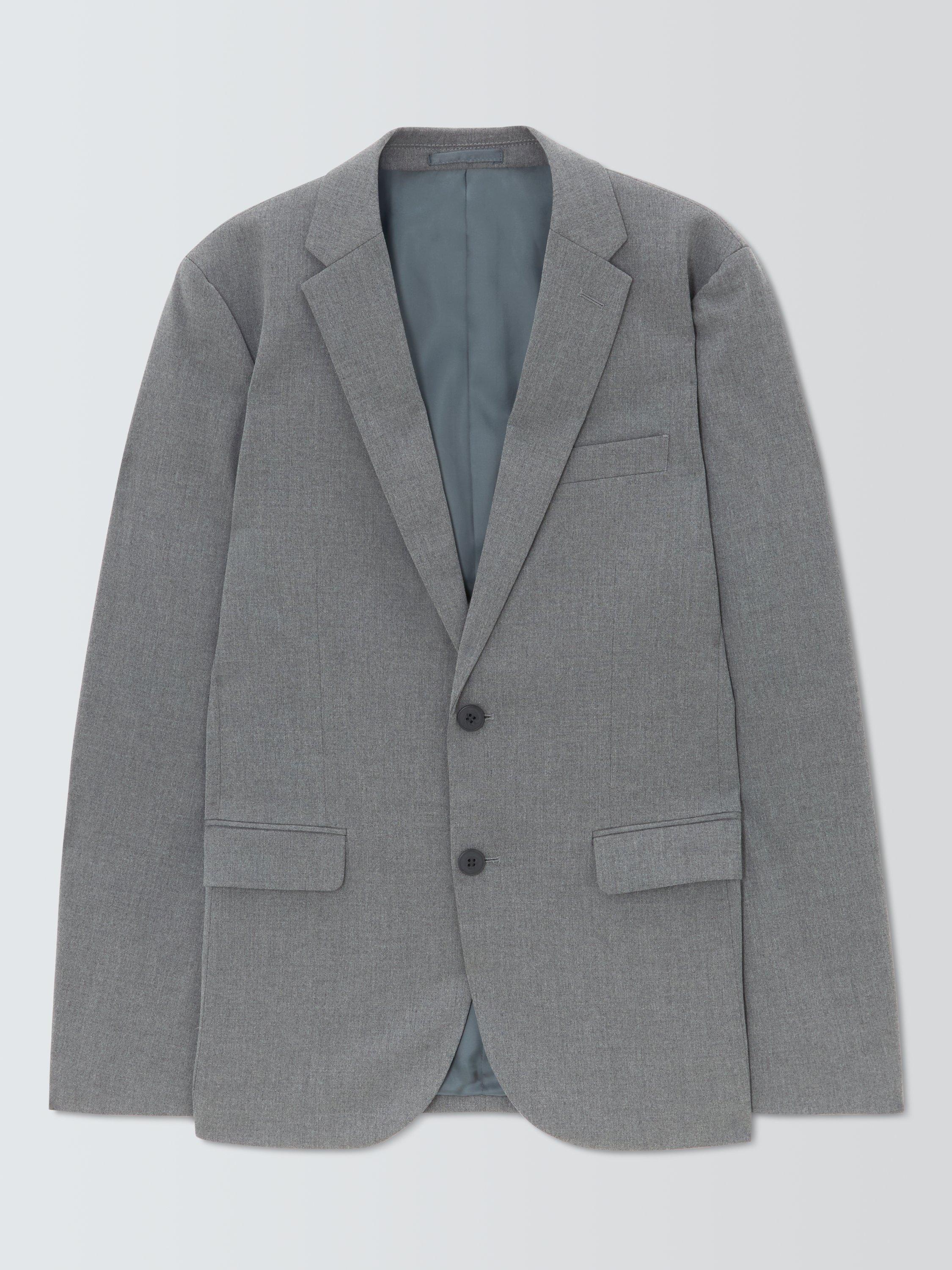 Product image 5 of 7, which shows John Lewis Slim Fit Starter Suit Jacket, Mid Grey, 36S