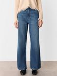 Whistles Pure Cotton Straight Leg Jeans