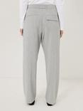 Jigsaw Dexter Crosshatch Trousers, Grey