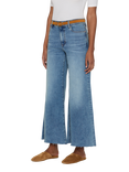 FRAME Le Palazzo Cropped Jeans, Blue