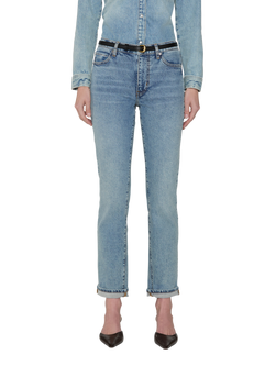 FRAME The Borrowed Jeans, Blue, Blue