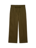 FRAME The Easy Drawstring Trousers, Khaki