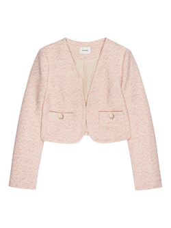 FRAME The Tweed Blazer, Light Pink, Light Pink