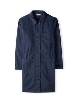 Celtic & Co. Peached Utility Coat, Dark Navy - view 2, Dark Navy
