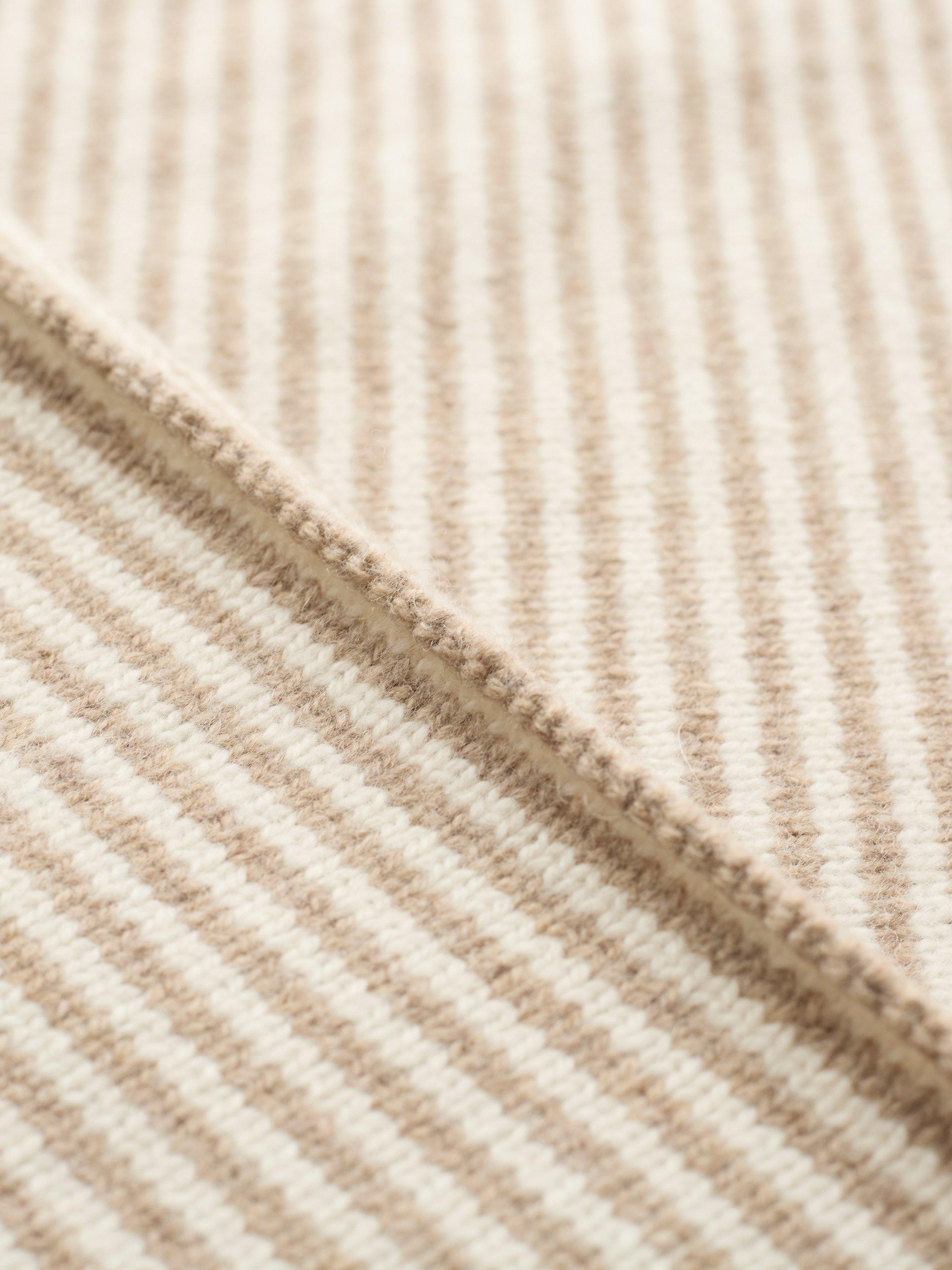 Product image 2 of 5, which shows Celtic & Co. Felted Funnel Neck Pure Wool Jumper, Oatmeal, XS