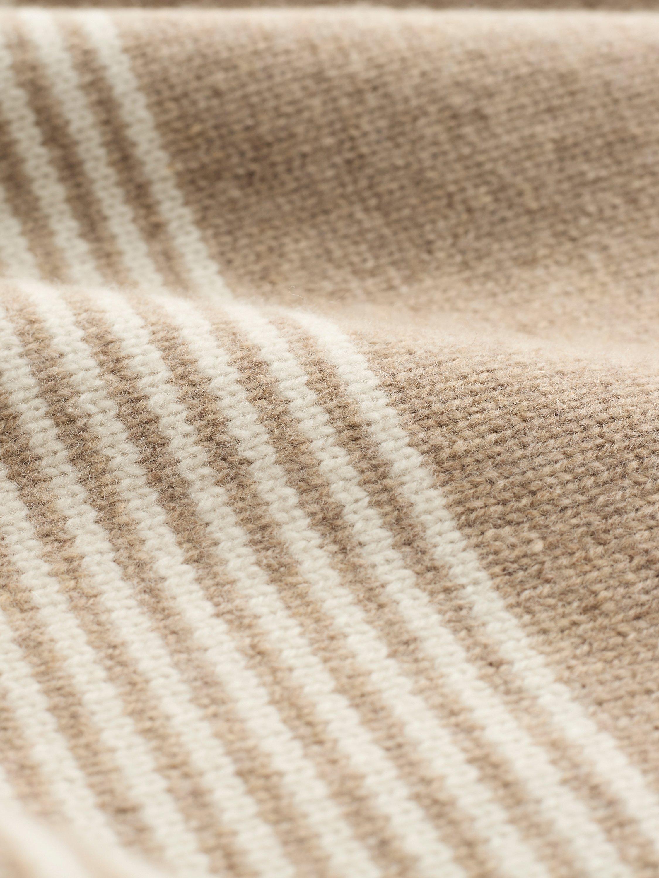 Product image 4 of 5, which shows Celtic & Co. Felted Funnel Neck Pure Wool Jumper, Oatmeal, XS