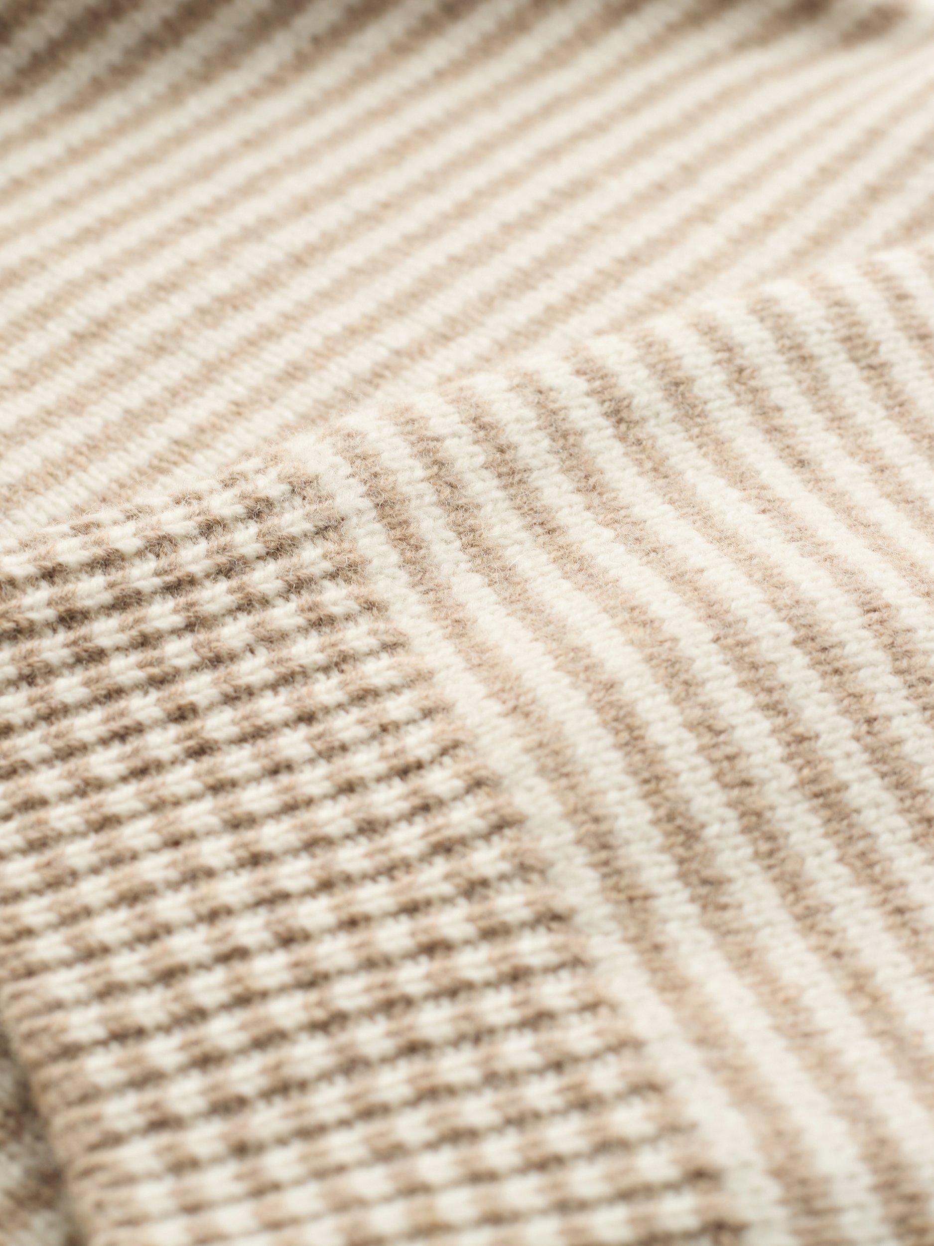 Product image 5 of 5, which shows Celtic & Co. Felted Funnel Neck Pure Wool Jumper, Oatmeal, XS
