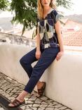 Celtic & Co. Geometric Boxy Shirt, Multi