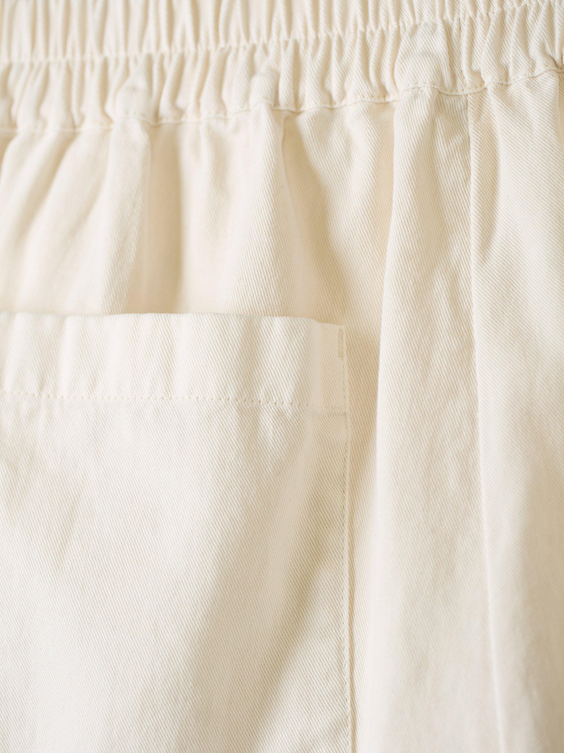 Product image 7 of 7, which shows Celtic & Co. Garment Dyed Cotton Twill Tapered Trousers, Oatmeal, 8