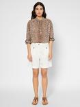 Gerard Darel Lacita Utility Shorts, White