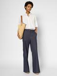 Gerard Darel Lydra Flared Trousers, Blue