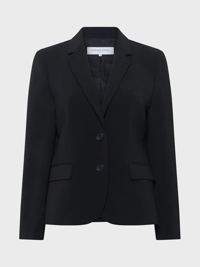 Product image 4 of 6, which shows Gerard Darel Romea Tailored Blazer, Black, 10