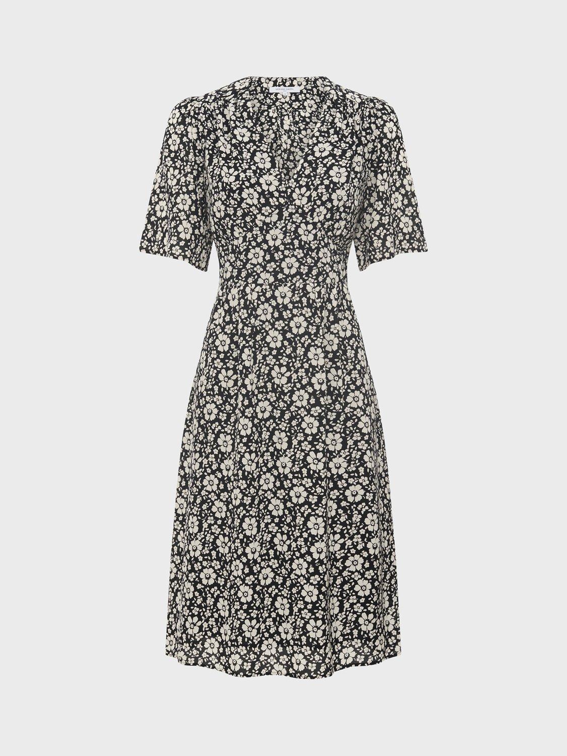 Product image 4 of 6, which shows Gerard Darel Paget Floral Dress, Black, 18