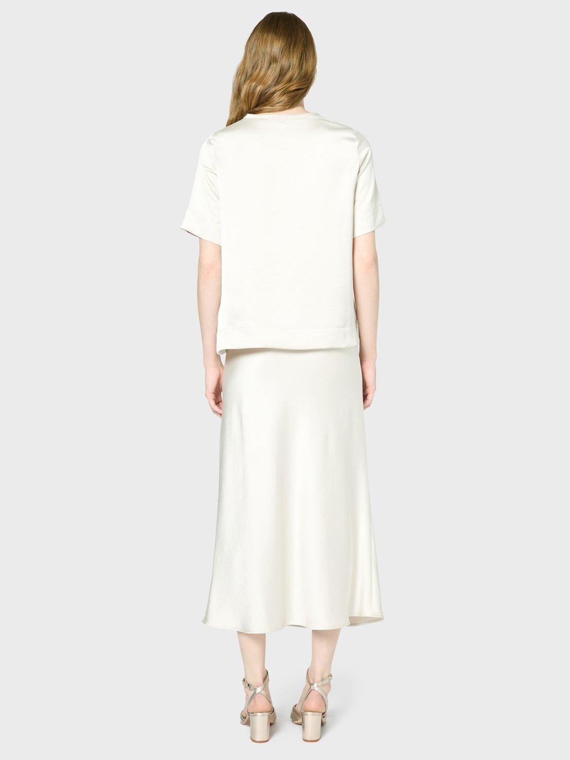 Product image 3 of 6, which shows Gerard Darel Umiko Satin Top, White, 8