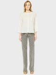 Gerard Darel Uthina Stripe Top, Ecru, Ecru