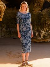 Navy Linen