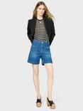 Gerard Darel Lolly High Waist Denim Shorts, Blue