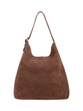 Celtic & Co. Slouchy Suede Shoulder Bag, Cognac
