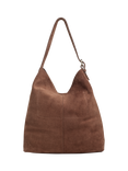 Celtic & Co. Slouchy Suede Shoulder Bag, Cognac