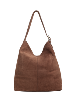 Celtic & Co. Slouchy Suede Shoulder Bag, Cognac - view 2, Cognac