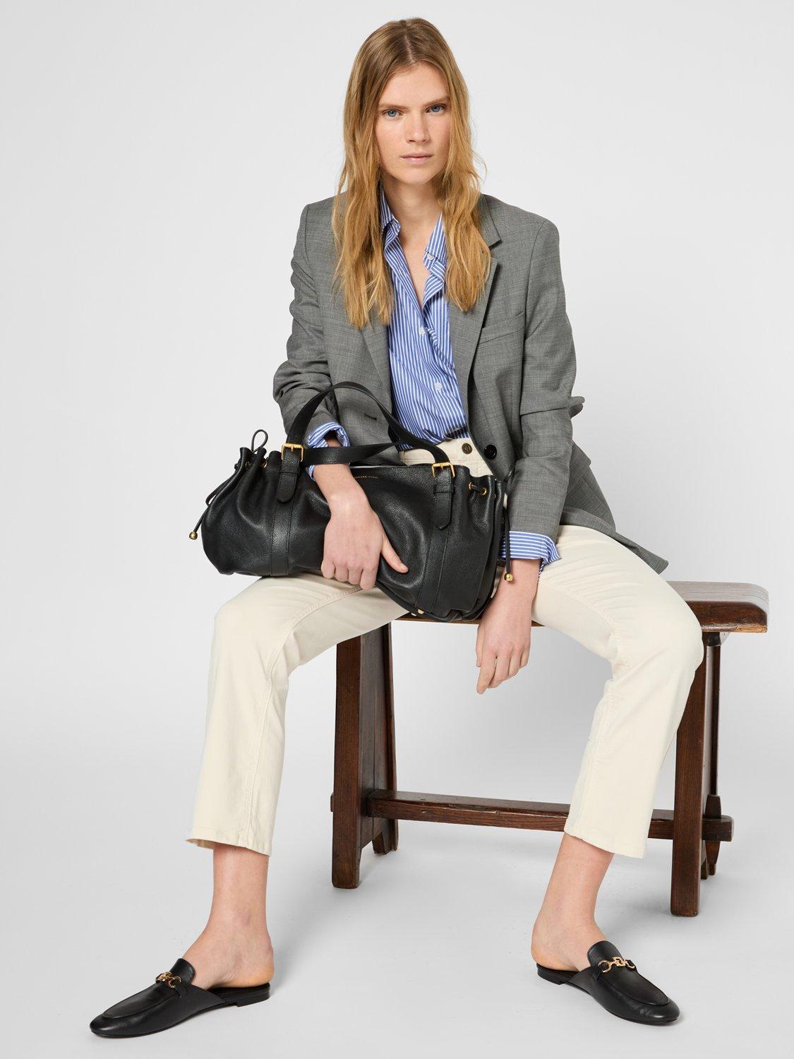Product image 1 of 2, which shows Gerard Darel Lune Slim Fit Jeans, Natural, 8