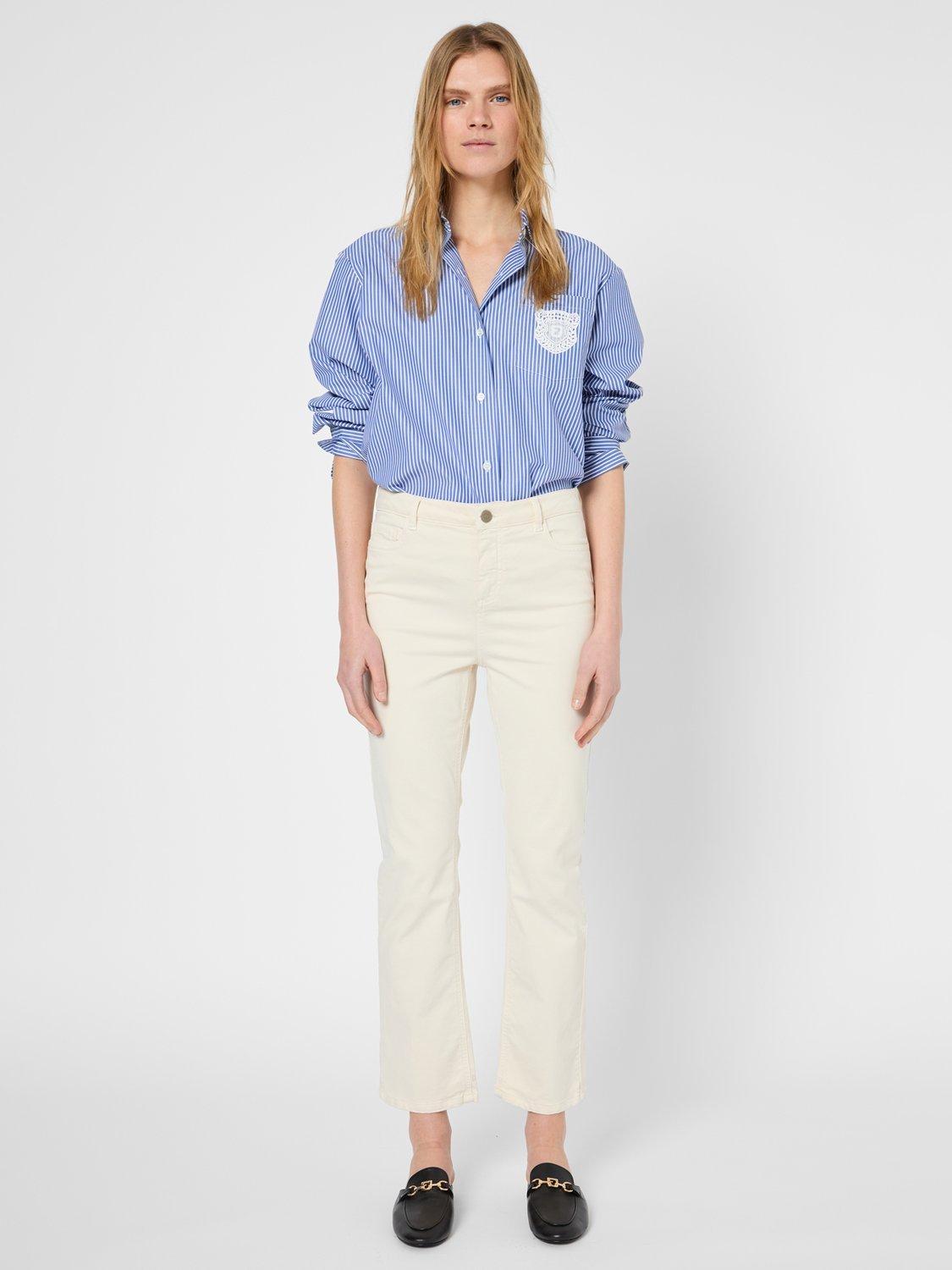 Product image 2 of 2, which shows Gerard Darel Lune Slim Fit Jeans, Natural, 8