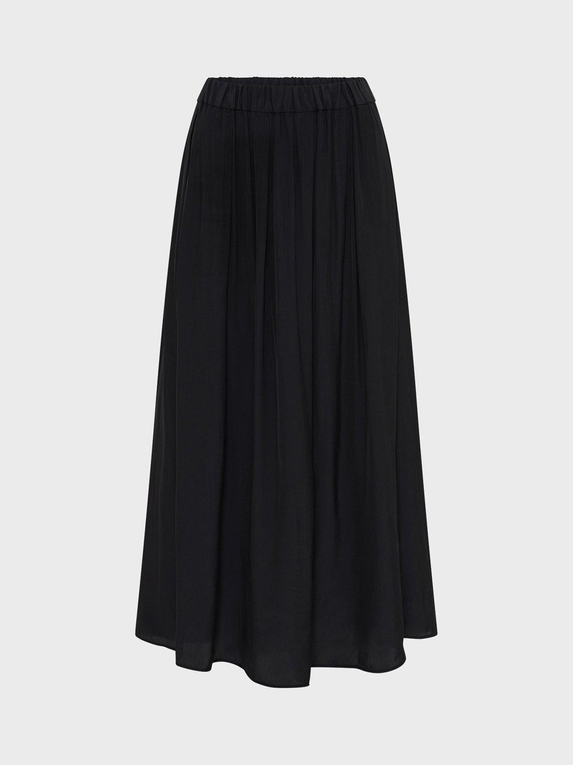Product image 4 of 6, which shows Gerard Darel Vanina Midi Skirt, Black, 8