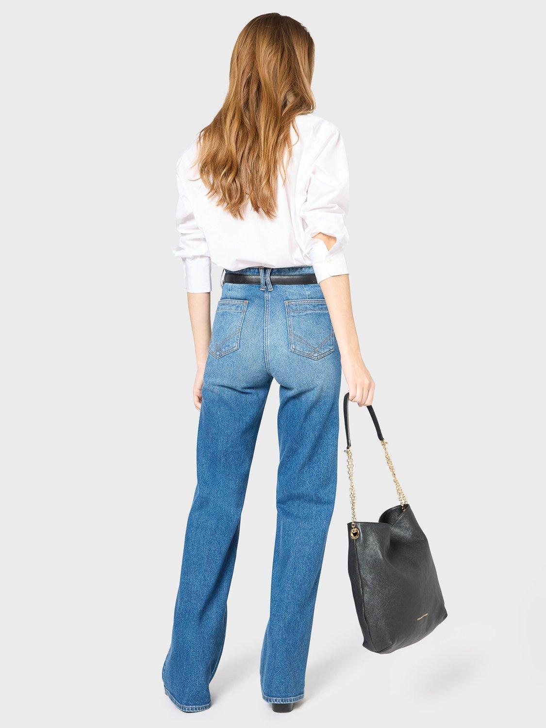 Product image 3 of 6, which shows Gerard Darel Udria Cotton Poplin Shirt, White, 10