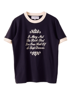 S.S.DALEY Cotton Regular Fit Short Sleeve Tap Graphic T-Shirt, Navy